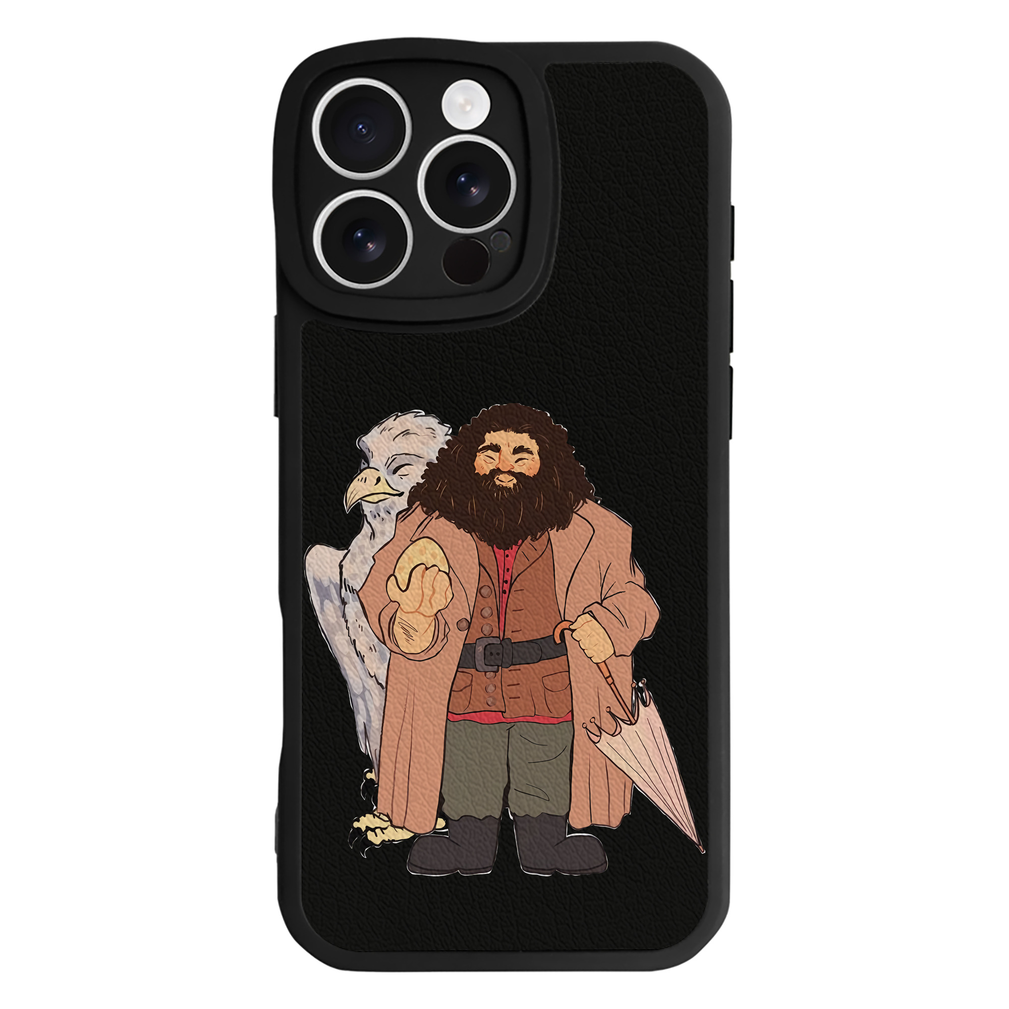 （画像用） Harry Potter ハリー・ポッターシリーズ 【iPhone 16シリーズ対応】シリコンスマホケース（レザー調） 材質：シリコン
